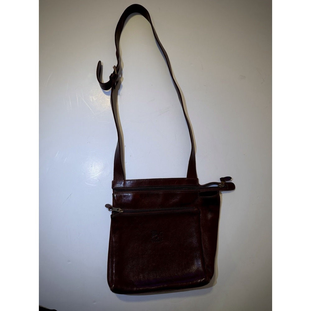 IL BISONTE Women's Cross Body Bag Brown